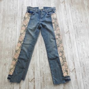 NWOT!!! First Love Mixed Floral jeans